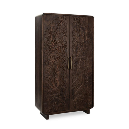 Classic Home - Albero Mango Wood Cabinet In Brown - 52010963 veiw 1