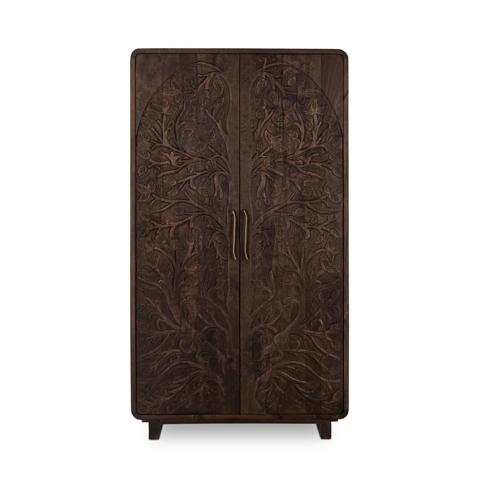 Classic Home - Albero Mango Wood Cabinet In Brown - 52010963 veiw 2