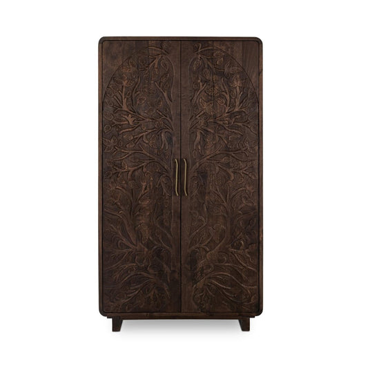 Classic Home - Albero Mango Wood Cabinet In Brown - 52010963 veiw 2