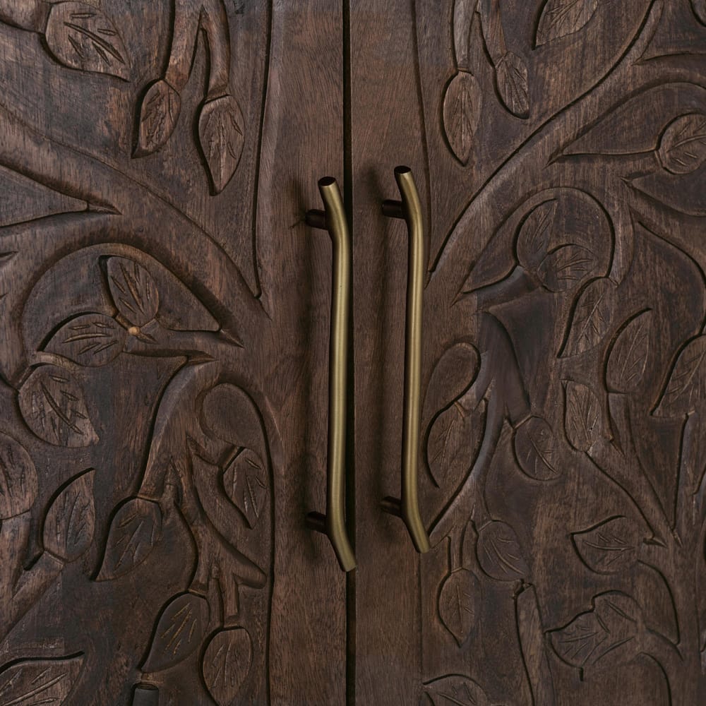 Classic Home - Albero Mango Wood Cabinet In Brown - 52010963 veiw 6