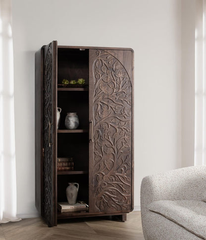 Classic Home - Albero Mango Wood Cabinet In Brown - 52010963 veiw 10