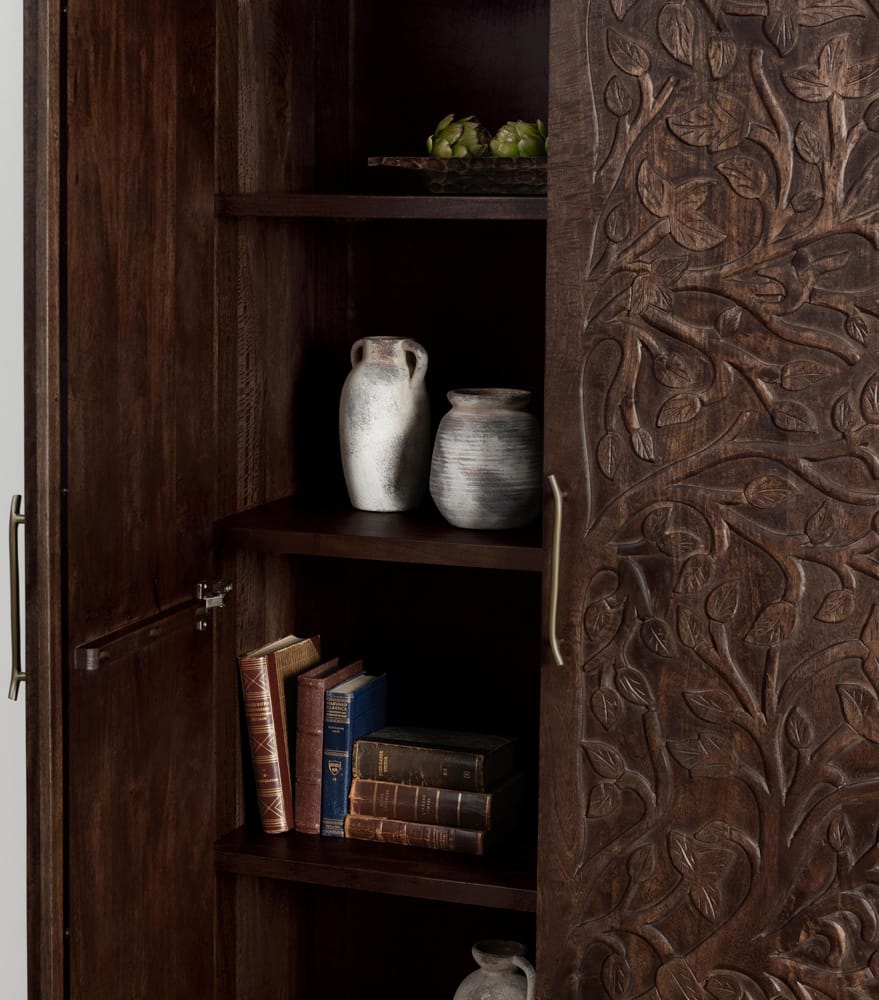 Classic Home - Albero Mango Wood Cabinet In Brown - 52010963 veiw 11