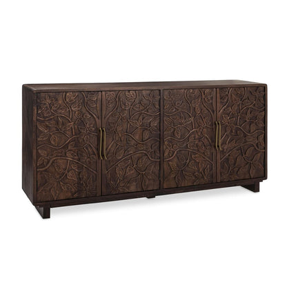 Classic Home - Albero 4-Door Mango Wood Sideboard Buffet In Brown - 52010949 view 1