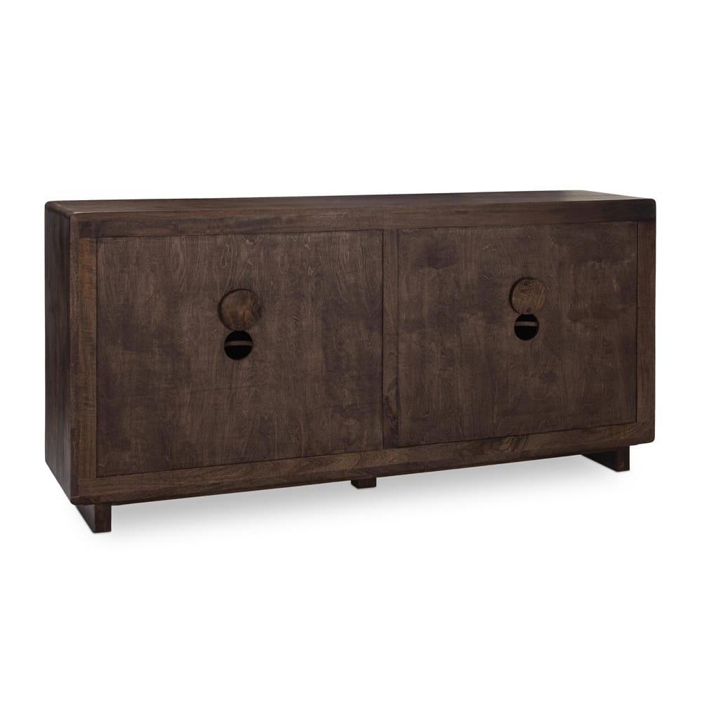 Classic Home - Albero 4-Door Mango Wood Sideboard Buffet In Brown - 52010949 view 5