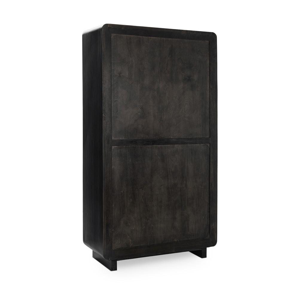 Classic Home - Albero Mango Wood Cabinet In Black - 52010964 veiw 5