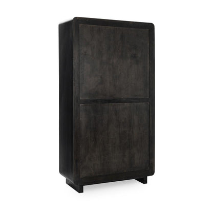 Classic Home - Albero Mango Wood Cabinet In Black - 52010964 veiw 5