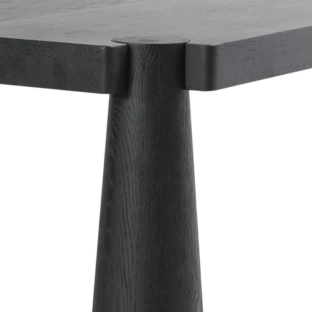 Classic Home - Atrop 102in Oak Wood Dining Table In Ink Black - 51031681 veiw 5