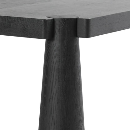 Classic Home - Atrop 102in Oak Wood Dining Table In Ink Black - 51031681 veiw 5