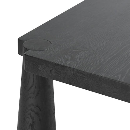 Classic Home - Atrop 102in Oak Wood Dining Table In Ink Black - 51031681 veiw 6