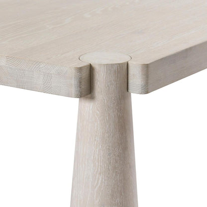 Classic Home - Atrop 102in Oak Wood Dining Table In Milk White - 51031682 veiw 5