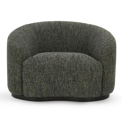 Classic Home - Beverly  Green Boucle Fabric Upholstered Swivel Accent Chair - 53006039 veiw 2