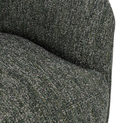Classic Home - Beverly  Green Boucle Fabric Upholstered Swivel Accent Chair - 53006039 veiw 5