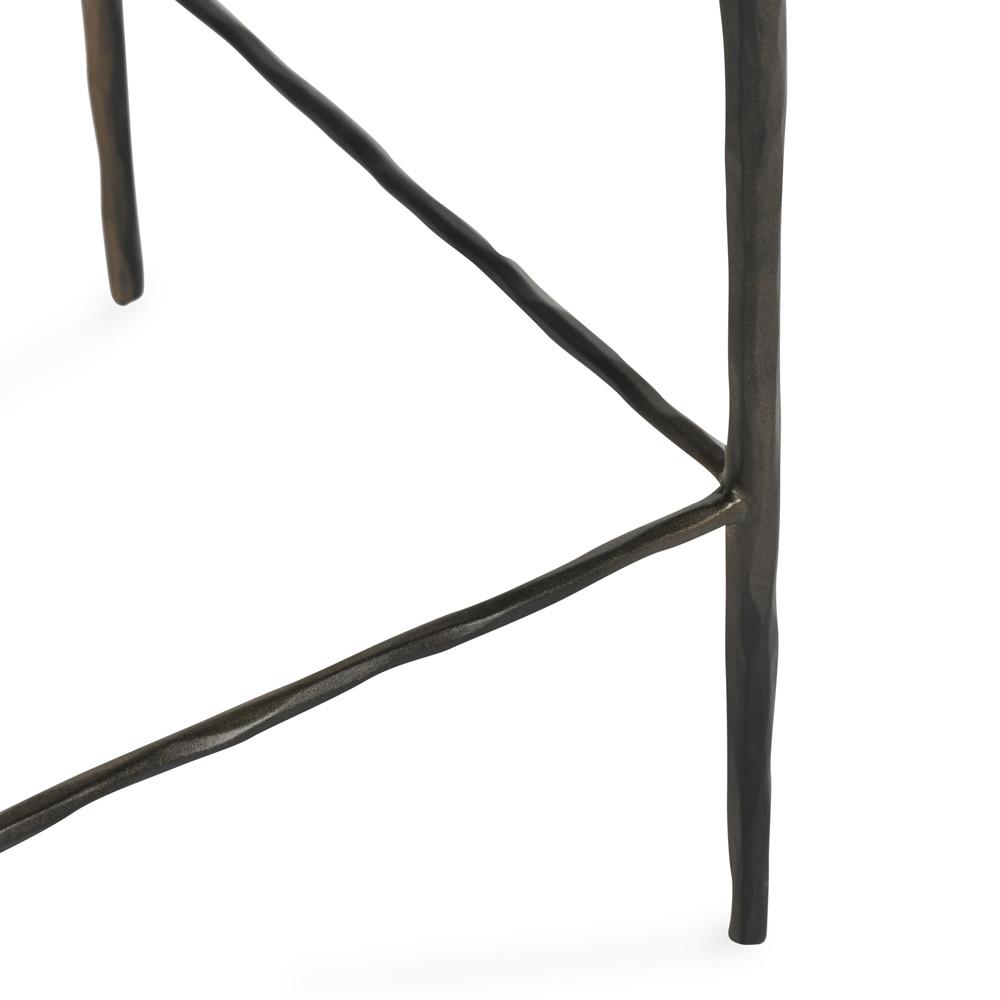 Classic Home - Bose 26in Top Grain Leather Counter Stool In Coco Brown - 53002007 veiw 4