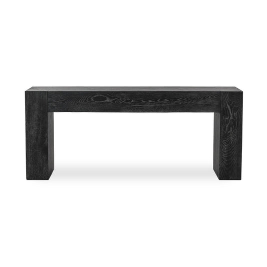 Classic Home - Bristol 72in Reclaimed Oak Console Table In Meadow Black - 51031691 veiw 1