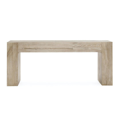 Classic Home - Bristol Cracked Oak 72in Console Table In Meadow White - 51031346 veiw 1