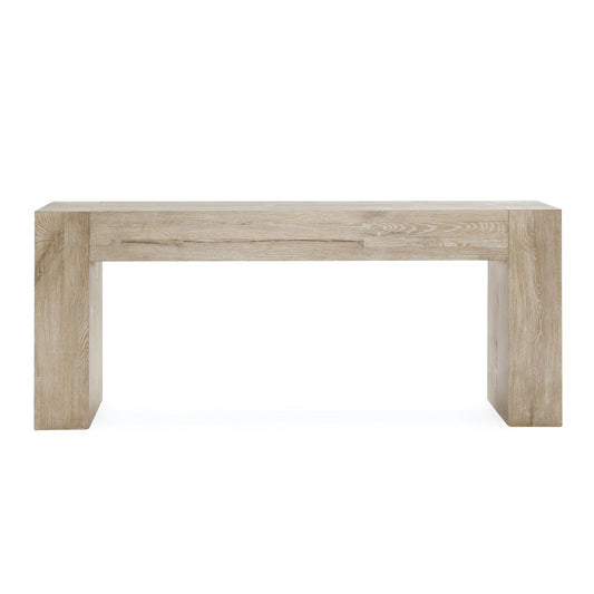 Classic Home - Bristol Cracked Oak 72in Console Table In Meadow White - 51031346 veiw 1