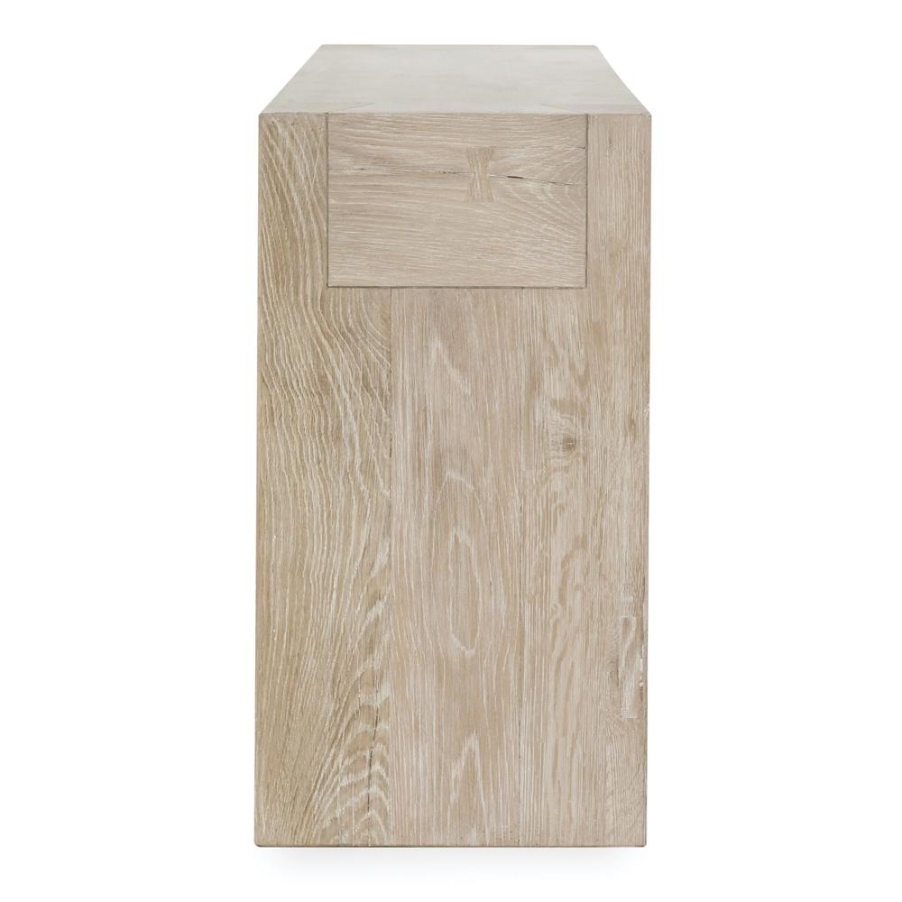Classic Home - Bristol Cracked Oak 72in Console Table In Meadow White - 51031346 veiw 3