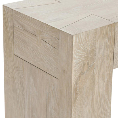 Classic Home - Bristol Cracked Oak 72in Console Table In Meadow White - 51031346 veiw 4