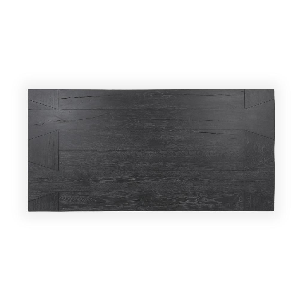 Classic Home - Bristol Reclaimed Oak Coffee Table In Meadow Black - 51031689 veiw 4
