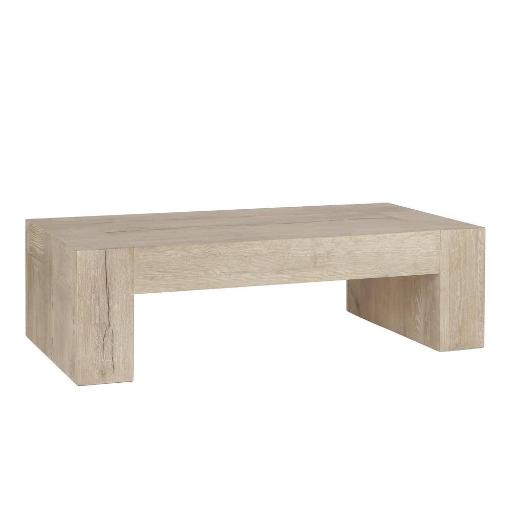 Classic Home - Bristol Cracked Oak Coffee Table In Meadow White - 51031345 veiw 1