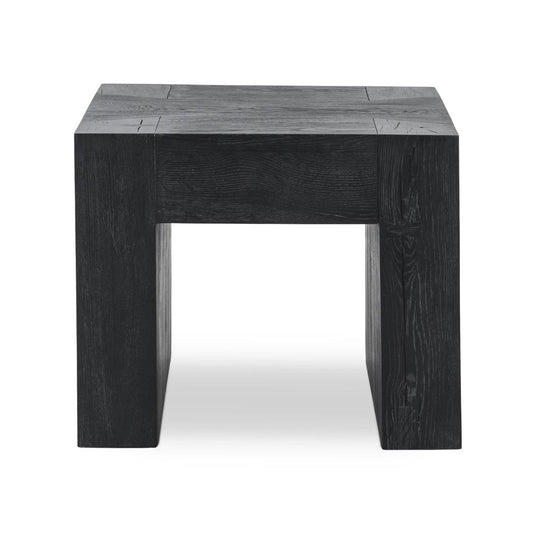 Classic Home - Bristol Reclaimed Oak End Table In Meadow Black - 51031690 veiw 1
