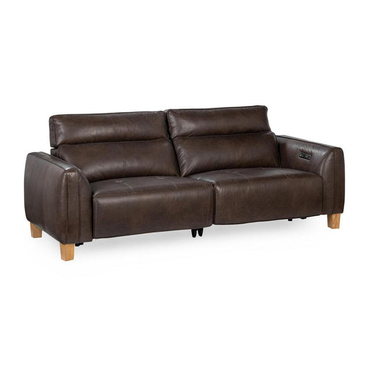 Classic Home - Conway Zero Gravity Power Recliner Upholstered Leather Sofa  - 2206Sf11 veiw 1