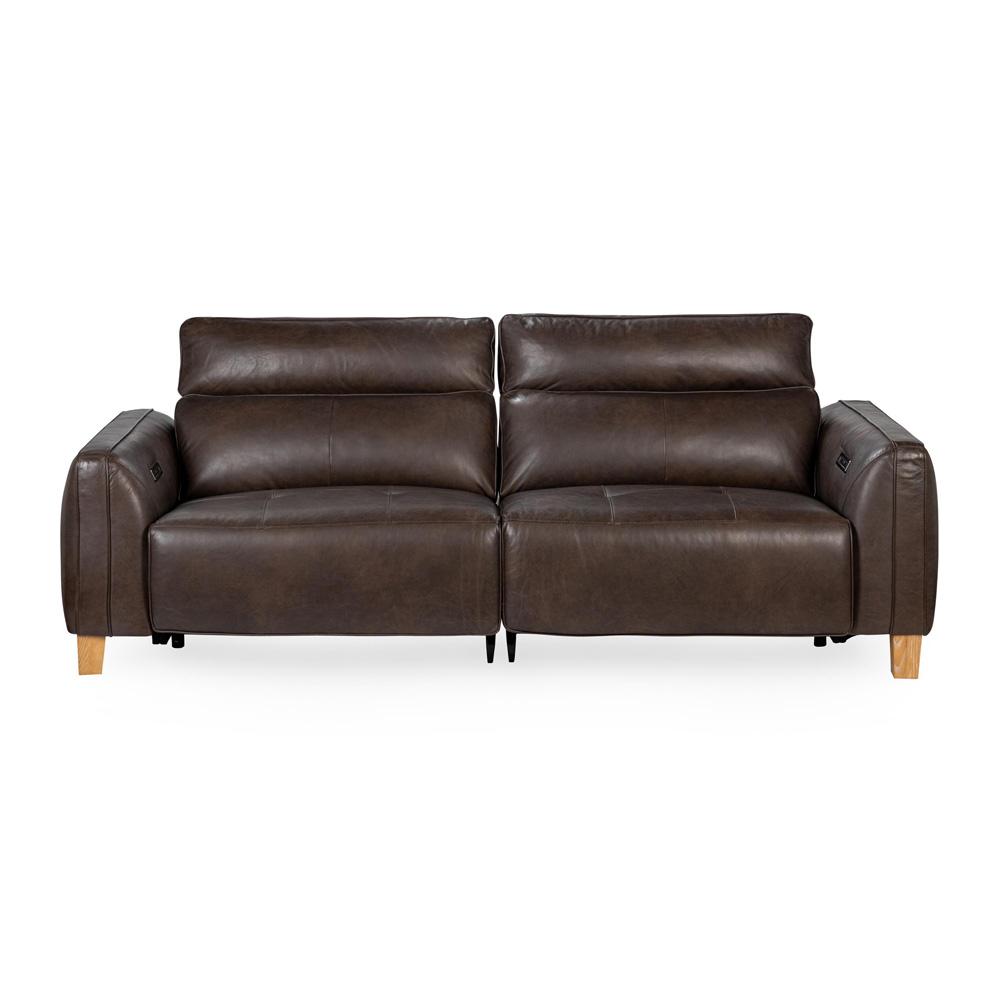 Classic Home - Conway Zero Gravity Power Recliner Upholstered Leather Sofa  - 2206Sf11 veiw 2