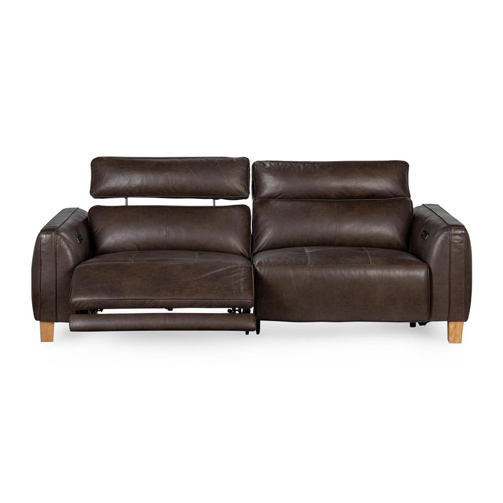 Classic Home - Conway Zero Gravity Power Recliner Upholstered Leather Sofa  - 2206Sf11 veiw 3