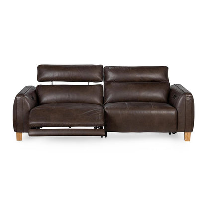 Classic Home - Conway Zero Gravity Power Recliner Upholstered Leather Sofa  - 2206Sf11 veiw 3