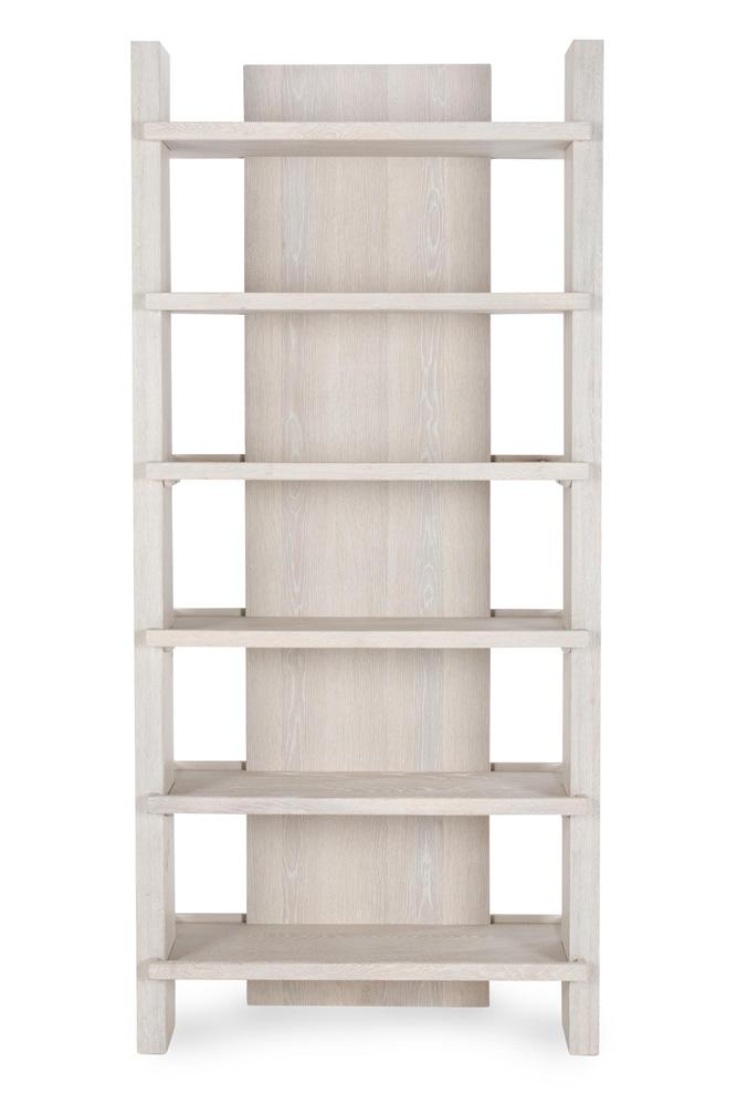 Classic Home - Doku 6 Shelf  Oak Veneer White Wash Bookshelf - 52004093 veiw 2