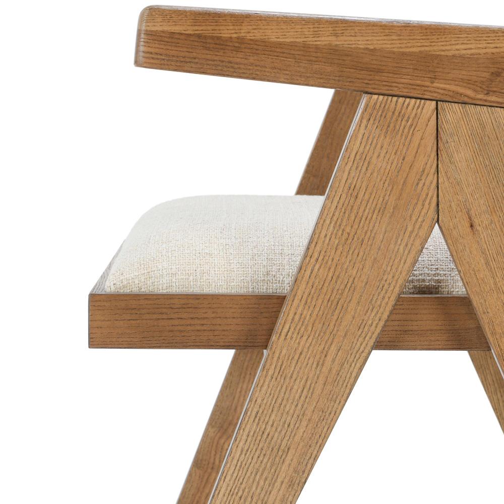 Classic Home - Dolton  Top Grain Leather Arm Chair In Beige - 53006008 veiw 6