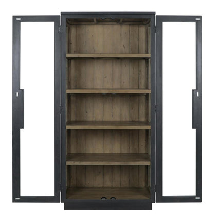 Classic Home - Larson 82in Reclaimed Pine Wood Cabinet In Black - 52004079 veiw 4