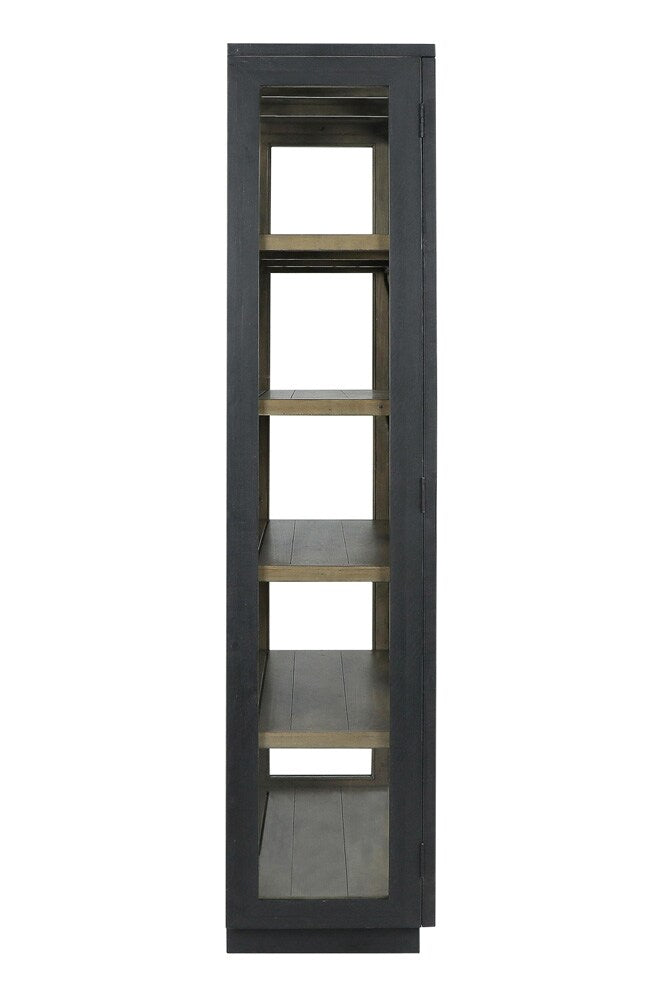 Classic Home - Larson 82in Reclaimed Pine Wood Cabinet In Black - 52004079 veiw 5