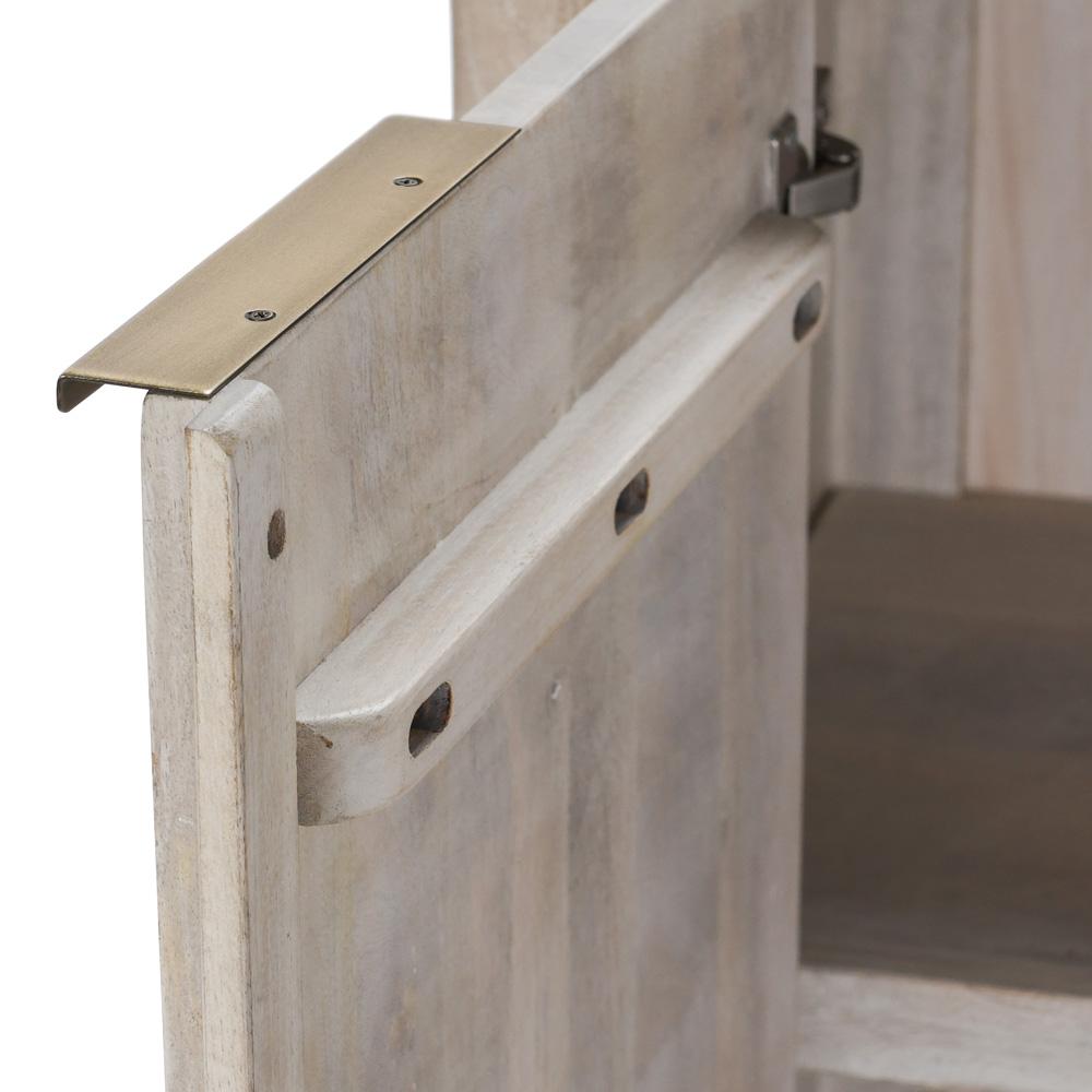 Classic Home - Ledro 82in Solid Wood White Washed Buffet Sideboard - 52010921 veiw 5