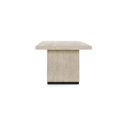 Classic Home - Lynx 94in Reclaimed Pine Wood Dining Table In White - 51031649 veiw 3