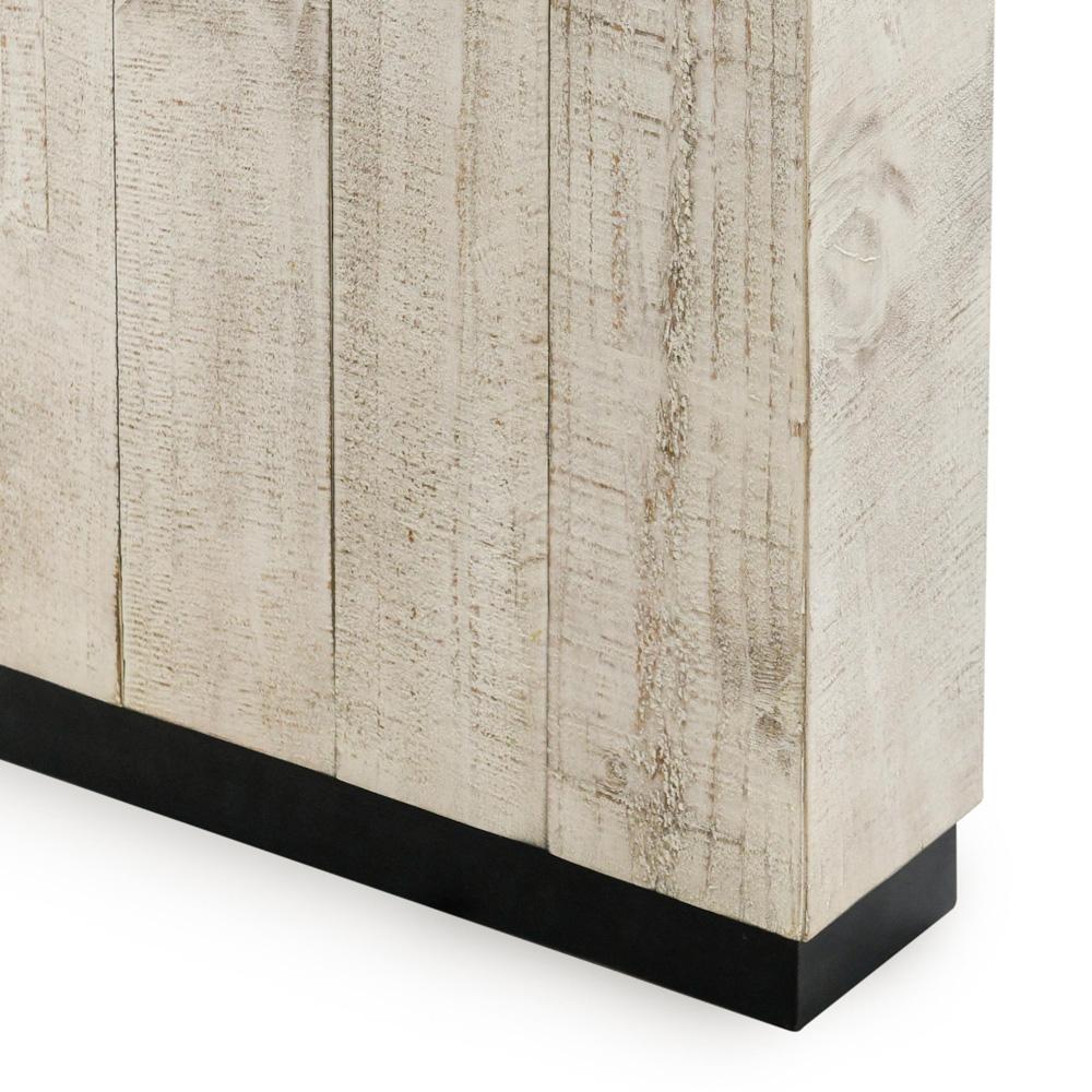 Classic Home - Lynx 94in Reclaimed Pine Wood Dining Table In White - 51031649 veiw 4