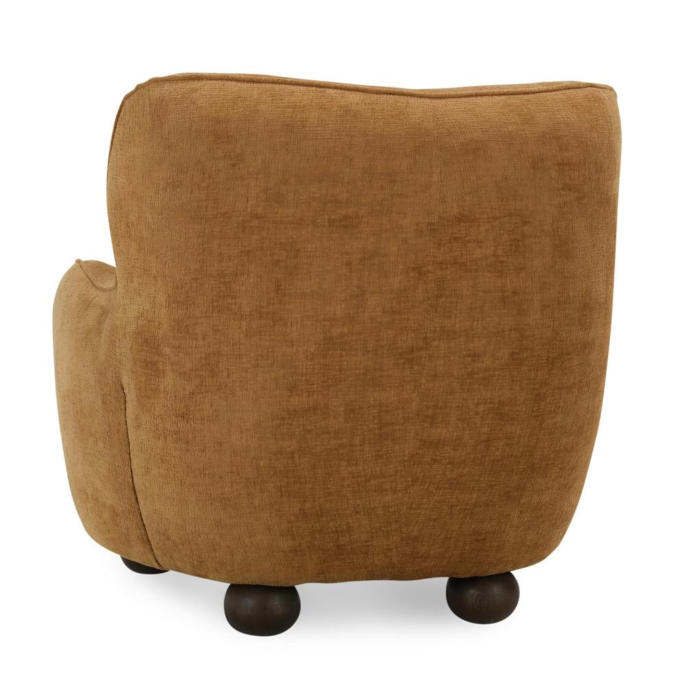 Classic Home - Penelope Upholstered Chenille Fabric Accent Chair In Amber - 53006047 veiw 4