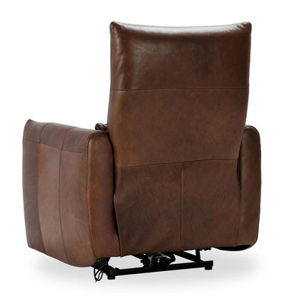 Classic Home - Thaya Leather Power Recliner Chair In Antique Brown - 2196Re31 veiw 5