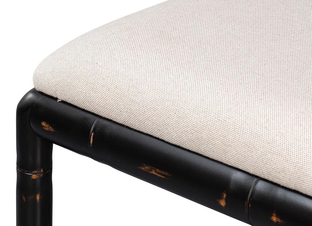 Sarreid Ltd - Brighton Counter Stool, Antique Black - 53893 veiw 9