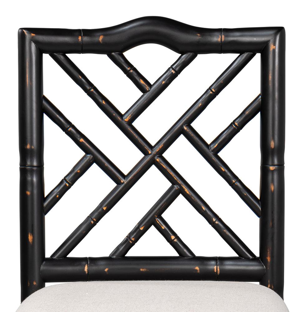 Sarreid Ltd - Brighton Counter Stool, Antique Black - 53893 veiw 10