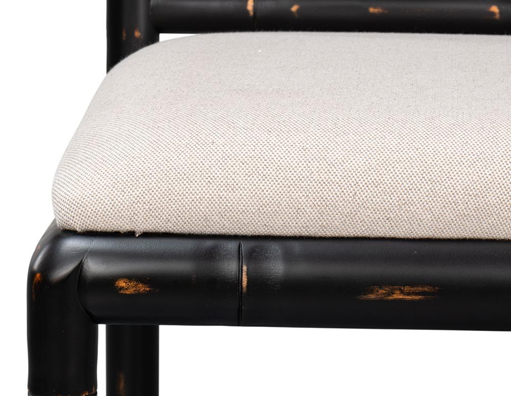 Sarreid Ltd - Brighton Counter Stool, Antique Black - 53893 veiw 12
