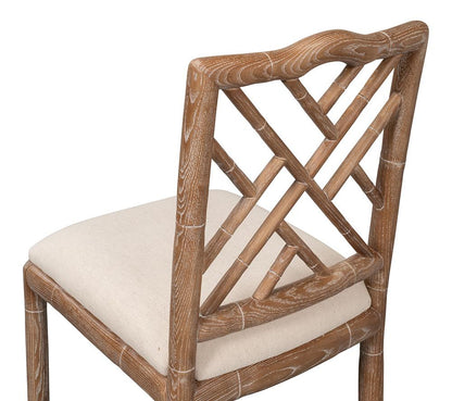 Sarreid Ltd - Brighton Counter Stool, White Wash - 53870 veiw 7