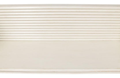 Sarreid Ltd - Stacked Bench, Antique White - 53528-3 veiw 12