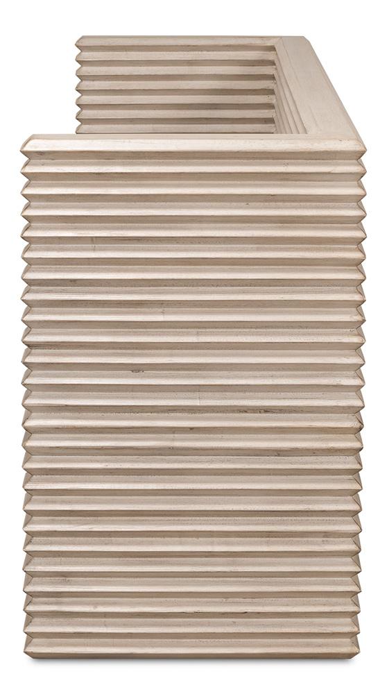 Sarreid Ltd - Stacked Bench, Stone Grey - 53528-1 veiw 8