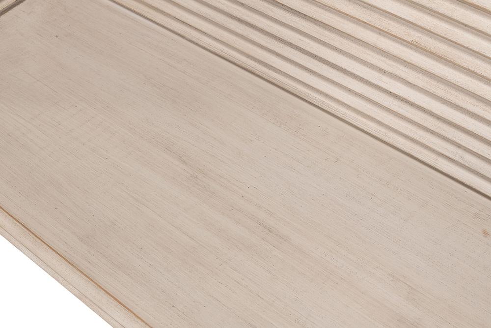 Sarreid Ltd - Stacked Bench, Stone Grey - 53528-1 veiw 10