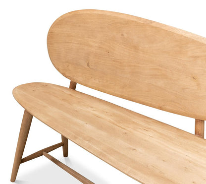 Sarreid Ltd - Pebble Bench - Tan - 40737 veiw 6
