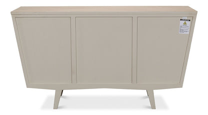 Sarreid Ltd - Ribbed 9 Drawer Commode, Stone Grey - 53590-1 veiw 7