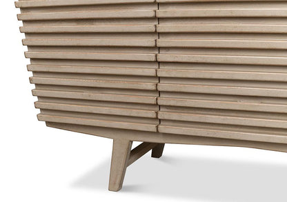 Sarreid Ltd - Ribbed 9 Drawer Commode, Stone Grey - 53590-1 veiw 10