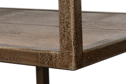 Sarreid Ltd - Cullum Shagreen Console, Tawny Brown - 54254-35 veiw 8