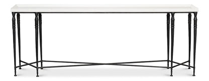 Sarreid Ltd - Nathaniel Elegance Console Table - White - 53764 veiw 2
